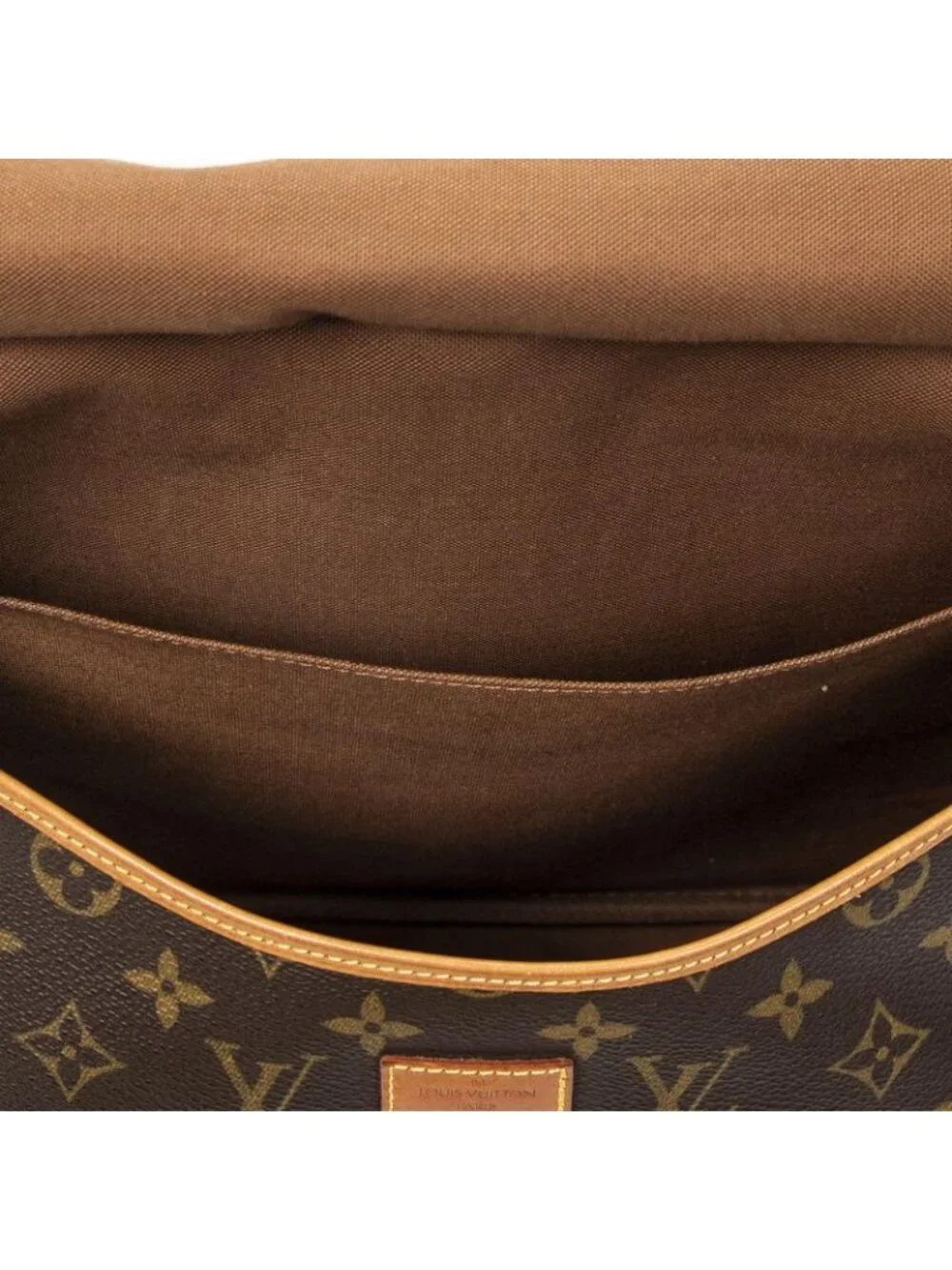 Louis Vuitton Saumur Brown Monogram Canvas - Picture 10 of 10